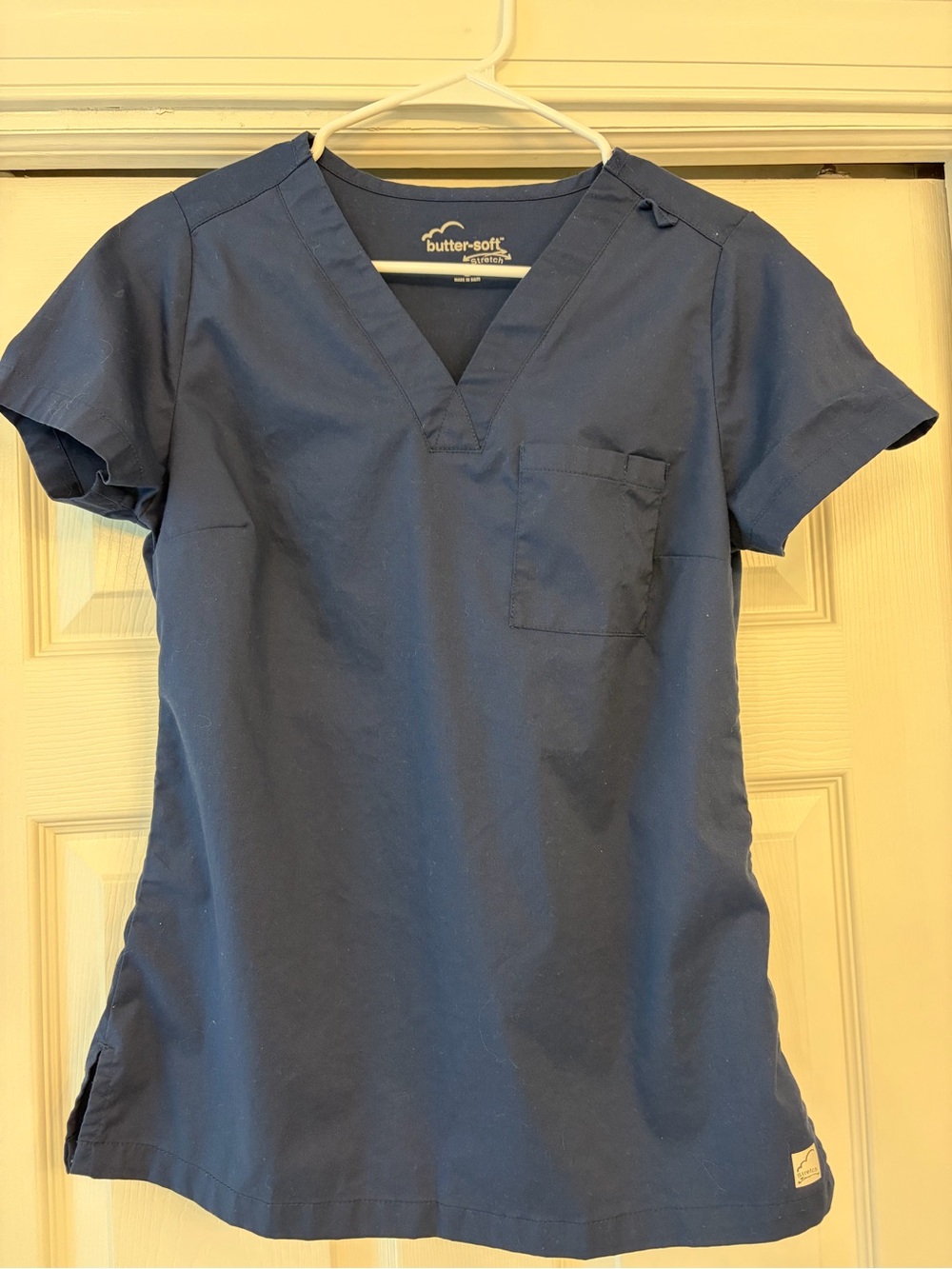 Butter-Soft Navy Scrub Set